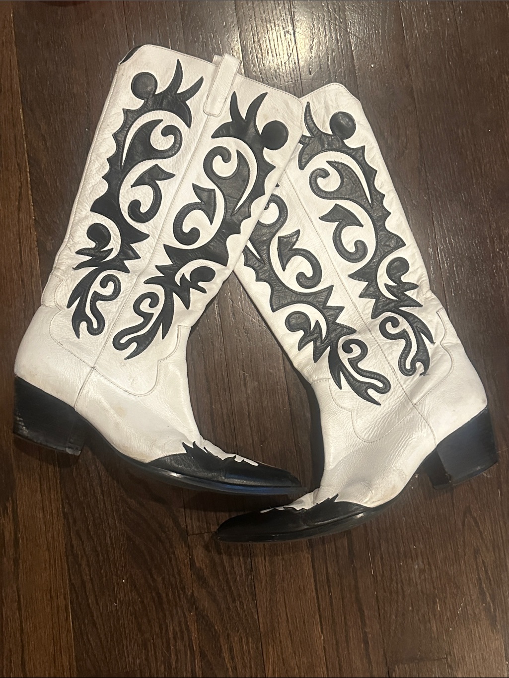 Authentic Leather Cowgirl Western Tall Boots